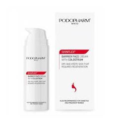 PODOPHARM SKINFLEX Krem Barierowy Do Twarzy z Colostrum 50ml